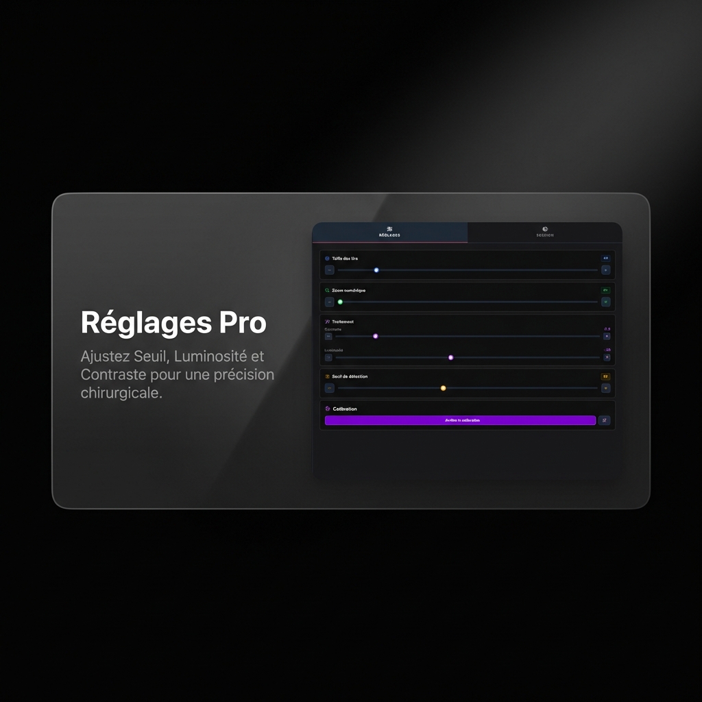 Réglages Pro